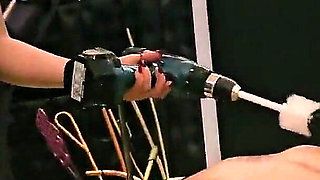 Sheela Sinner Hard Tickling Long Nails Oiled Body Screwdriver Metal Claw Strict Bondage on the Rack Part 2 Fap