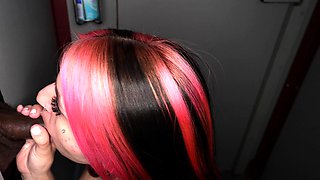 Hot Interracial Glory Hole