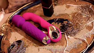 Staci's Toy Box: Curvy Beauty Masturbating for You