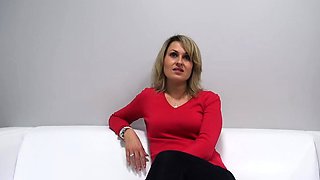 Czech Blonde Milf Sandra POV