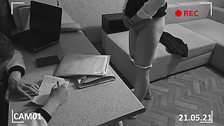 Director spanked a naughty student