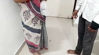 House owner desi nokrani ko choda XXX Indian Nokar uske bad job choda diya Hard core rough sex by landlord