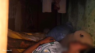 Sharing Bed with Stepsister Indeed in Wild Hot Sex