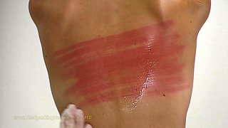 Vicky2 Spanking Machine - Bare Back Whipping