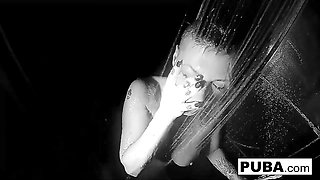 Gets Steamy In The Shower With Jezebelle Bond And Brunette Babe