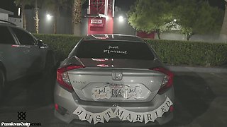 Newlywed Couple First Time Making Love