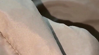 She Shares a Bed with Her Beautiful Big Ass Mother-in-law in Lingerie