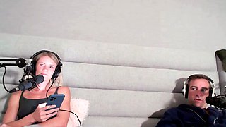 slut his tall blonde fetish flashing ass on live webcam