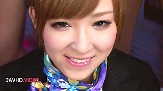 Squeaky Hikaru Shiina at cock video