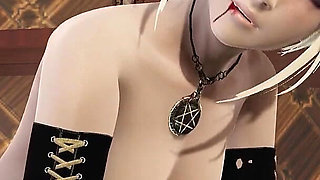 Vampire Blowjob For Big Cock 3D Animation With Cumshot POV