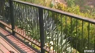 Outdoor sex with hot babe Olivia OLovely