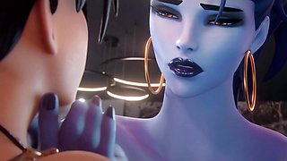Widowmaker 18inch Dick Extreme Hardcore Sex Cumming Inside