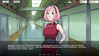 3D animated adventure with amateur wife and her trainer
