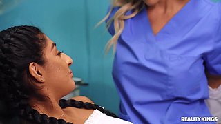 Kit Mercer's Steamy Lesbian Affair with Doctor Passion