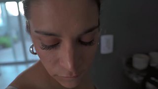 POV fuck with my booty step-mom after making her butt massage
