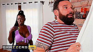 Brazzers - What Do You Get With Demi Sutra, Ebony Mystique, & A Horny Big Cock? A Hot & Wet 3some