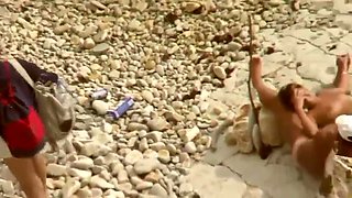 Wife sex on the beach: Amateur, Homemade  Public Porn