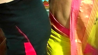 Beautiful Savita Bhabhi Hot Romantic Blowjob with Young Brother in Law Before Going Market