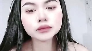 Beautiful face of Indonesian girl