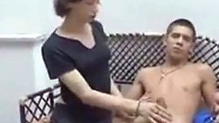 Exposed CD Sucker Twink Takes Charge