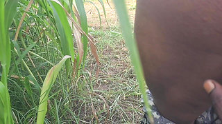 Bhabhi enjoying sex in open fild