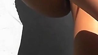Busty Amateur Latina Playing with Her Boobs and Pussy with Milky Cream