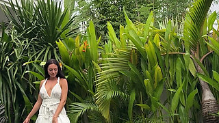 Hot Brunette Tease: Legs, Heels & Naughty Peeks