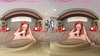 Raunchy ginger girl VR exciting xxx movie