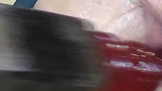 Far Spread Pussy Fucked by Machine 328 E