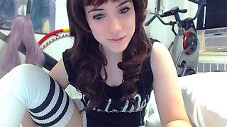 Emo Teen Becka Solo Webcam Masturbation Porn
