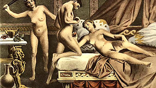 Vintage classical hardcore sex art