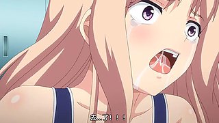 Busty swimsuit foursome in changing room: Big Tits, Big Ass  Blowjob Porn