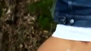 Deutsche Blonde Amateur-Milf im Freien Gefickt