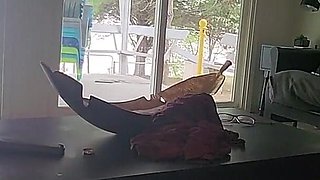 Amateur MILF Sucks and Fucks at Lakehouse!