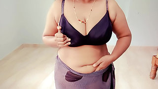 Desi Indian Big Boobs Bhabhi Live Show With Devar