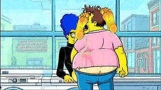 Marge Simpson Foot Fetish Hentai Compilation - MILF Feet Licking & Soles in HD Cartoon Sex