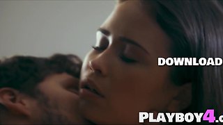 Desirable natural teenage striptease and fucks