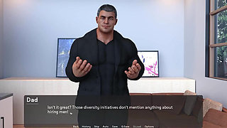 Pantyhoes: new boss and sexy hot employees ep 1