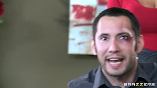 Mr. Woodman Says Hello With Manuel Ferrara, Ava Addams, Keiran Lee - Brazzers