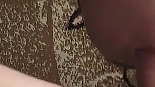 Fucked in the Throat on the Table While She Masturbates the Clitoris and Then Doggystyle Fucked in the Pussy and Cum Inside