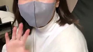 Domestic SPA mask girl half masturbation service