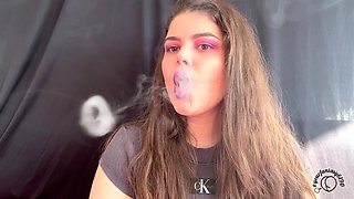 Smokey Seductress: Purple Passion Pink Cigars