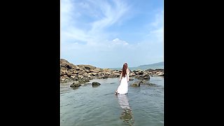 What Would I Wear on a First Date to the Beach Try on Petite Redhead Leverageurassets - 58