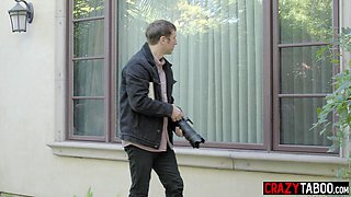 Perverted big butt teenage blowing and fucks