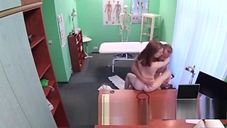 Redhead Teen Fucks Doctor In Fake Hospital