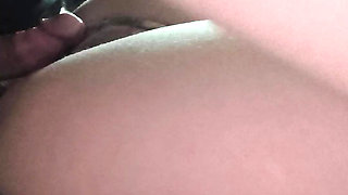 Husband fingering my pussy then fucks and cums on me