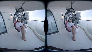 Mistress Kennya - BDSM Vacation Fantasy Episode 4 Balcony Tease