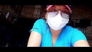 The Naughty Nurse Is Back! He Went to Put a Blister and Ended up Fucking the Patient