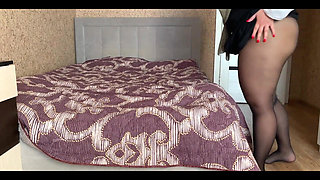 Turkish Khalifa Gives an Interview at a Porn Casting and Gets Sperm in Her Pussy