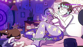 Rough Evening with my Perv Classmate, my WET Pussy is Destroyed - Cartoon Sex Parody - ENG SUB